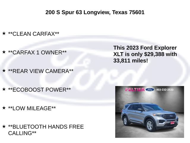 Used 2023 Ford Explorer XLT RWD image 5