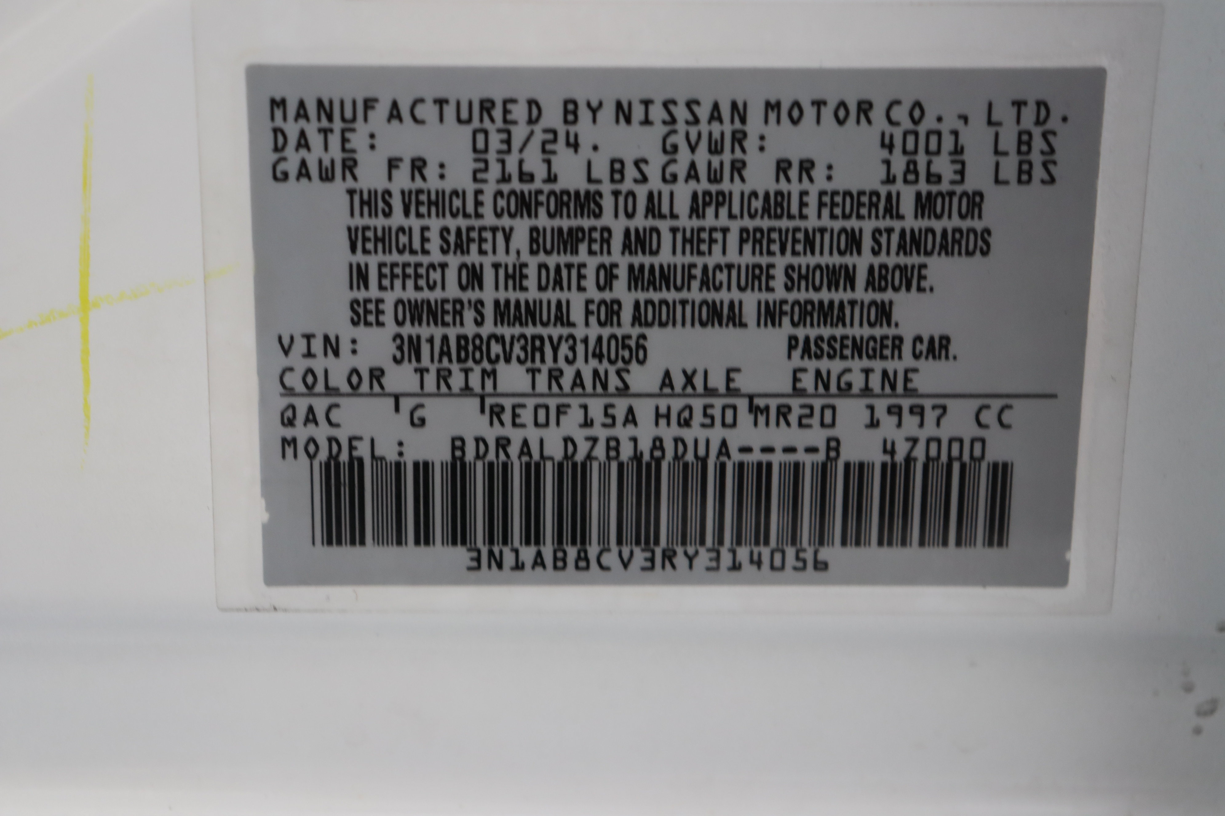Used 2024 Nissan Sentra SV FWD image 39