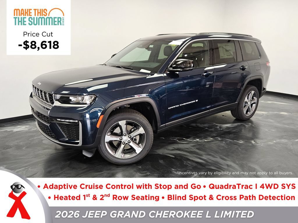 New 2026 Jeep Grand Cherokee L Limited AWD/4WD image 1