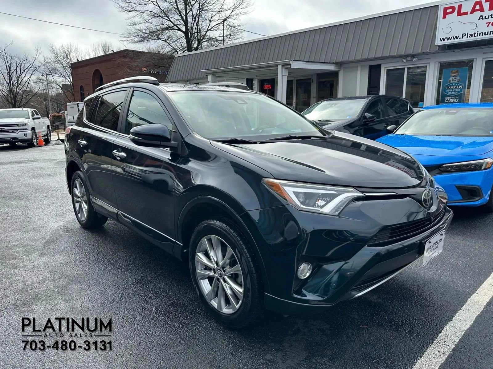 Used 2017 Toyota RAV4 Platinum w/ All Weather Liner Package image 2