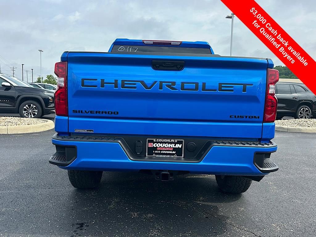 New 2025 Chevrolet Silverado 1500 Custom w/ Turbomax Blackout Package image 6