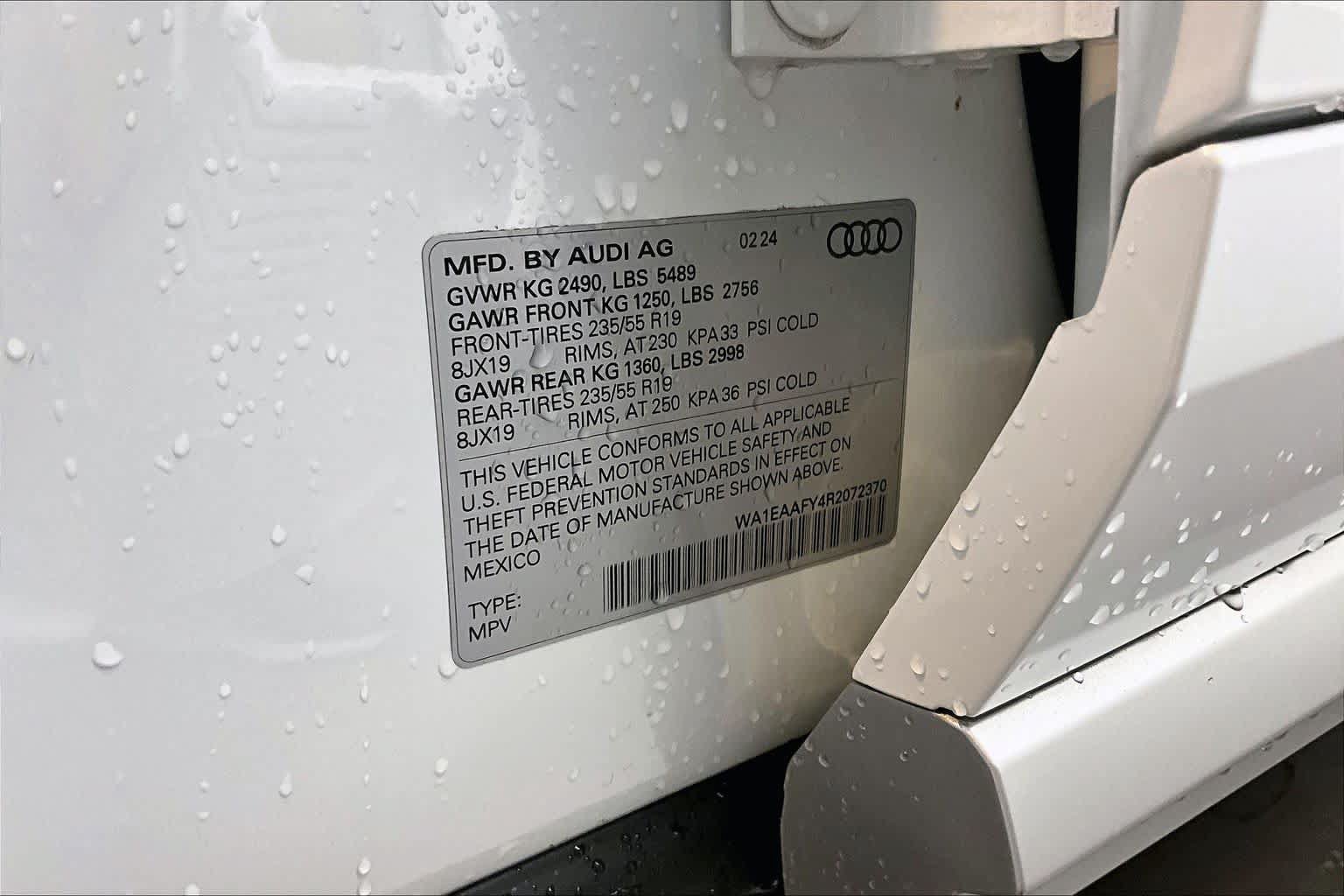 Certified 2024 Audi Q5 2.0T Premium Plus w/ Premium Plus Package AWD/4WD image 34