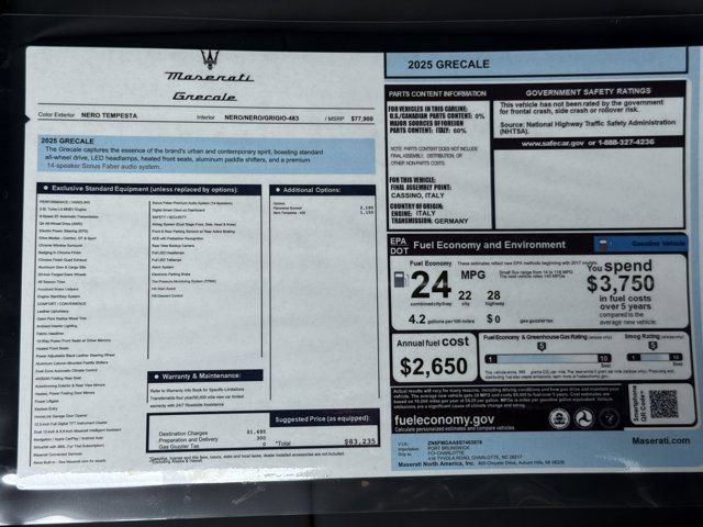 New 2025 Maserati Grecale GT image 35