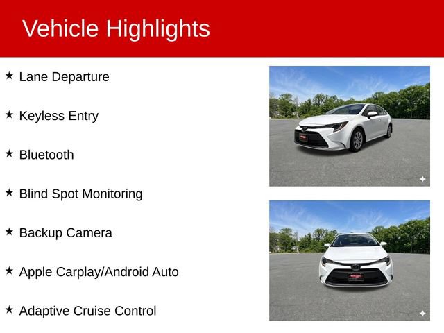 Used 2023 Toyota Corolla LE w/ Carpet Mat Package (TMS) FWD image 2