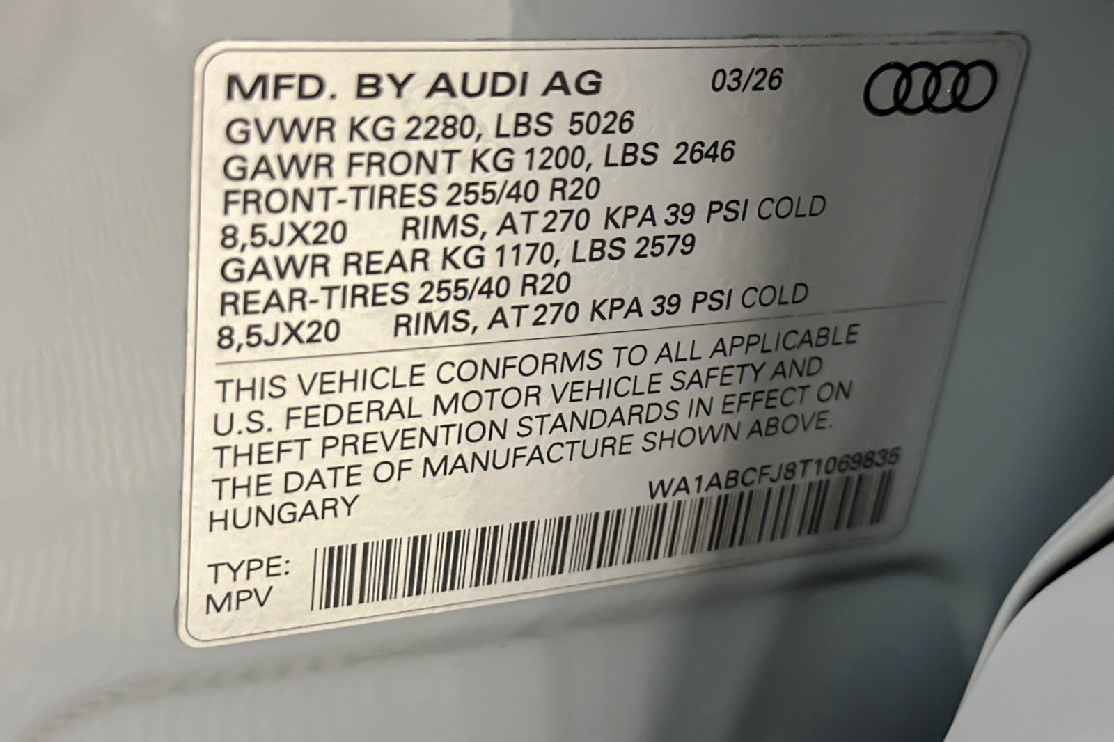 New 2026 Audi Q3 quattro 2.0T AWD/4WD image 24