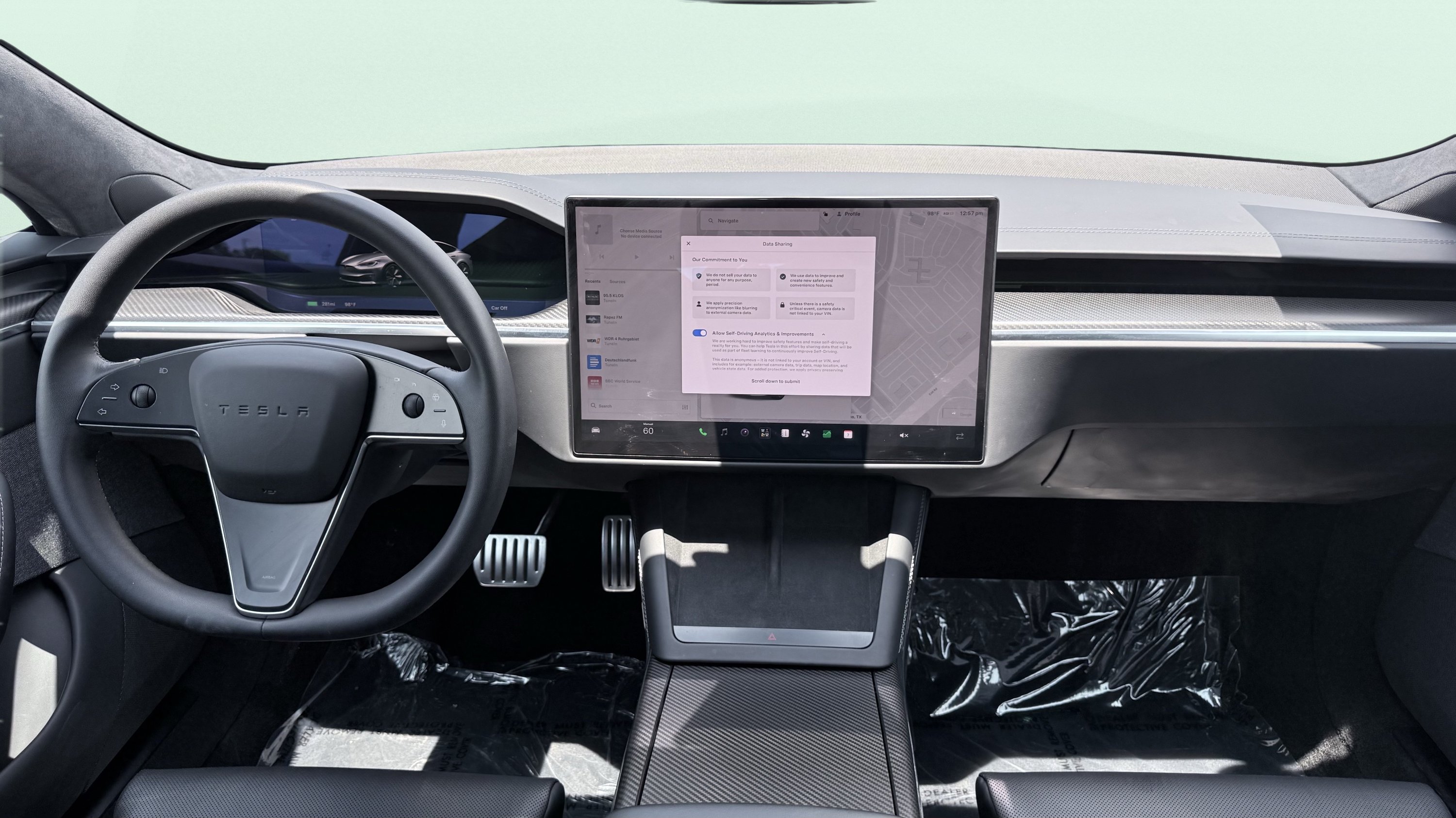 Used 2025 Tesla Model S Plaid AWD/4WD image 54
