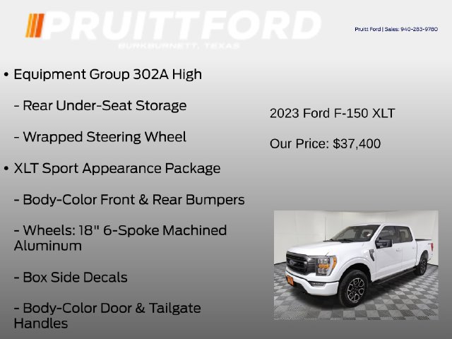 Used 2023 Ford F150 XLT w/ Equipment Group 302A High AWD/4WD image 19