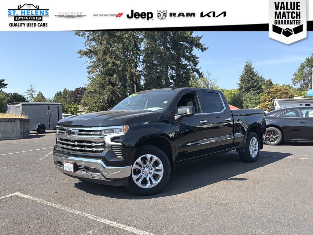 Used 2023 Chevrolet Silverado 1500 LTZ w/ LTZ Premium Package AWD/4WD 360° Tour