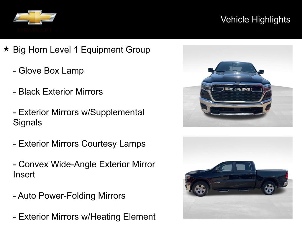 Used 2025 RAM 1500 Big Horn AWD/4WD image 21