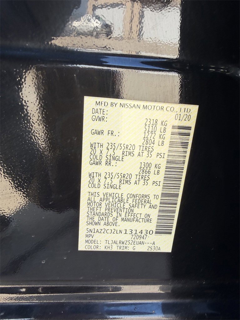 Used 2020 Nissan Murano SL w/ Cargo Package image 30