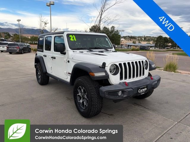 Used 2021 Jeep Wrangler Unlimited Rubicon