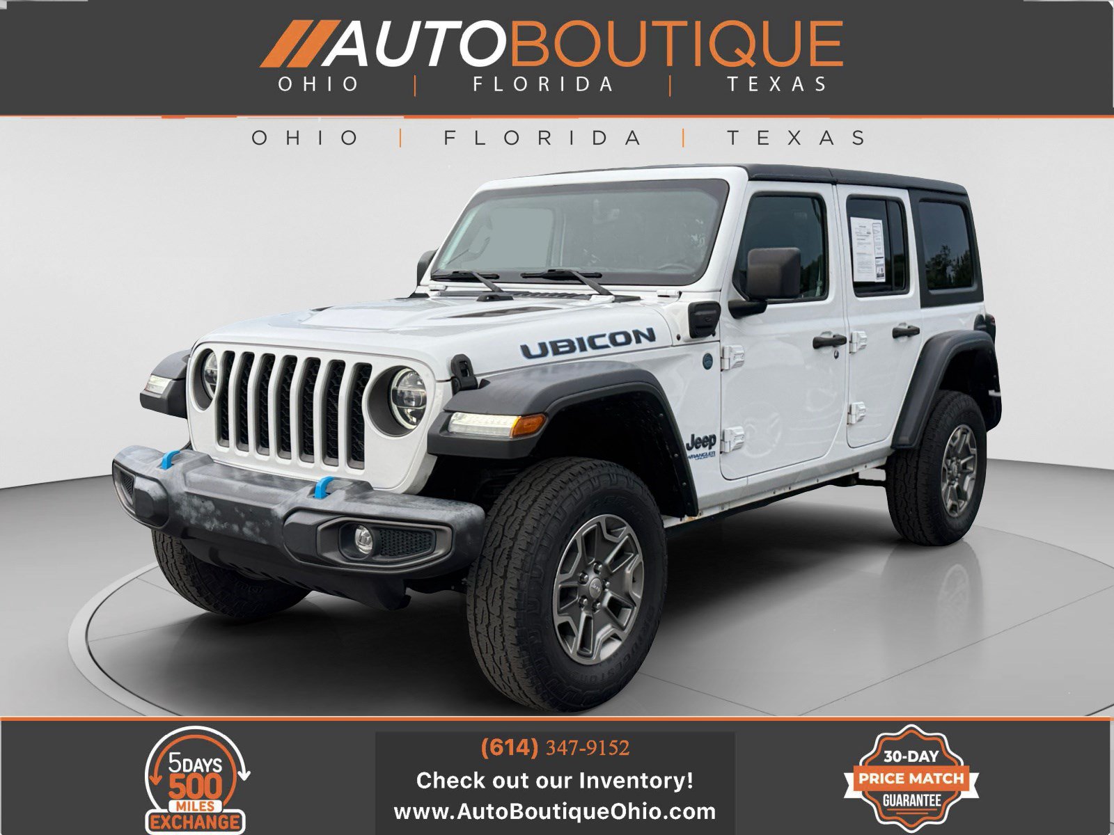 Used 2021 Jeep Wrangler Unlimited Rubicon 4xe