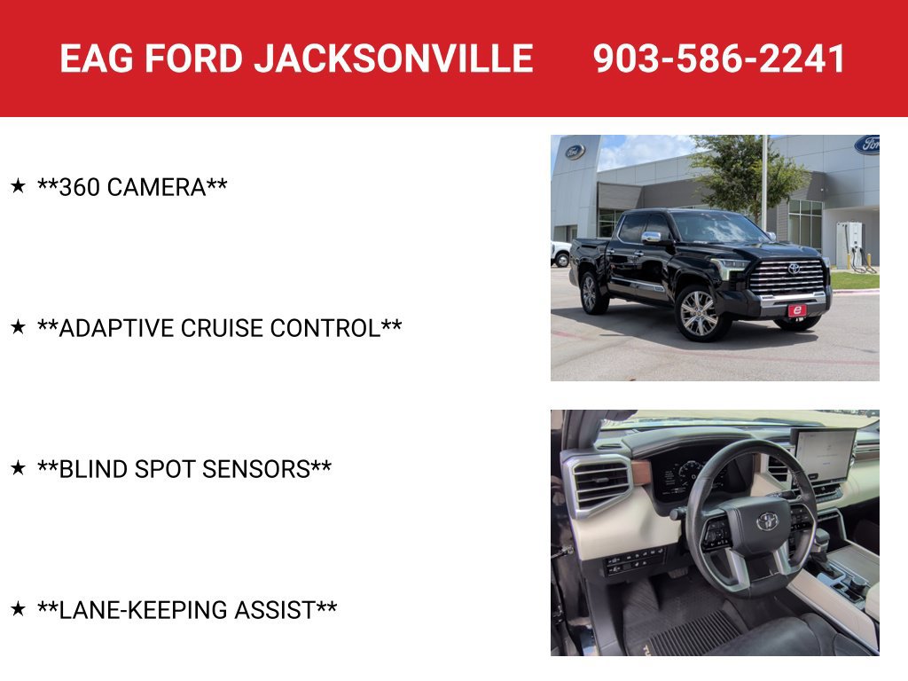 Used 2022 Toyota Tundra Capstone AWD/4WD image 8