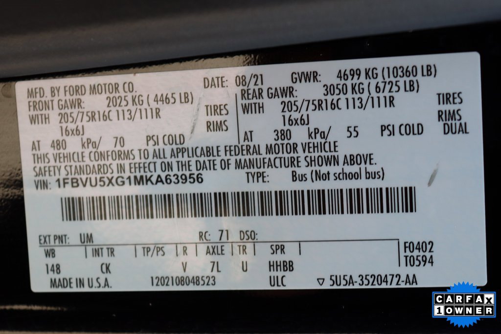 Used 2021 Ford Transit 350 XLT image 41