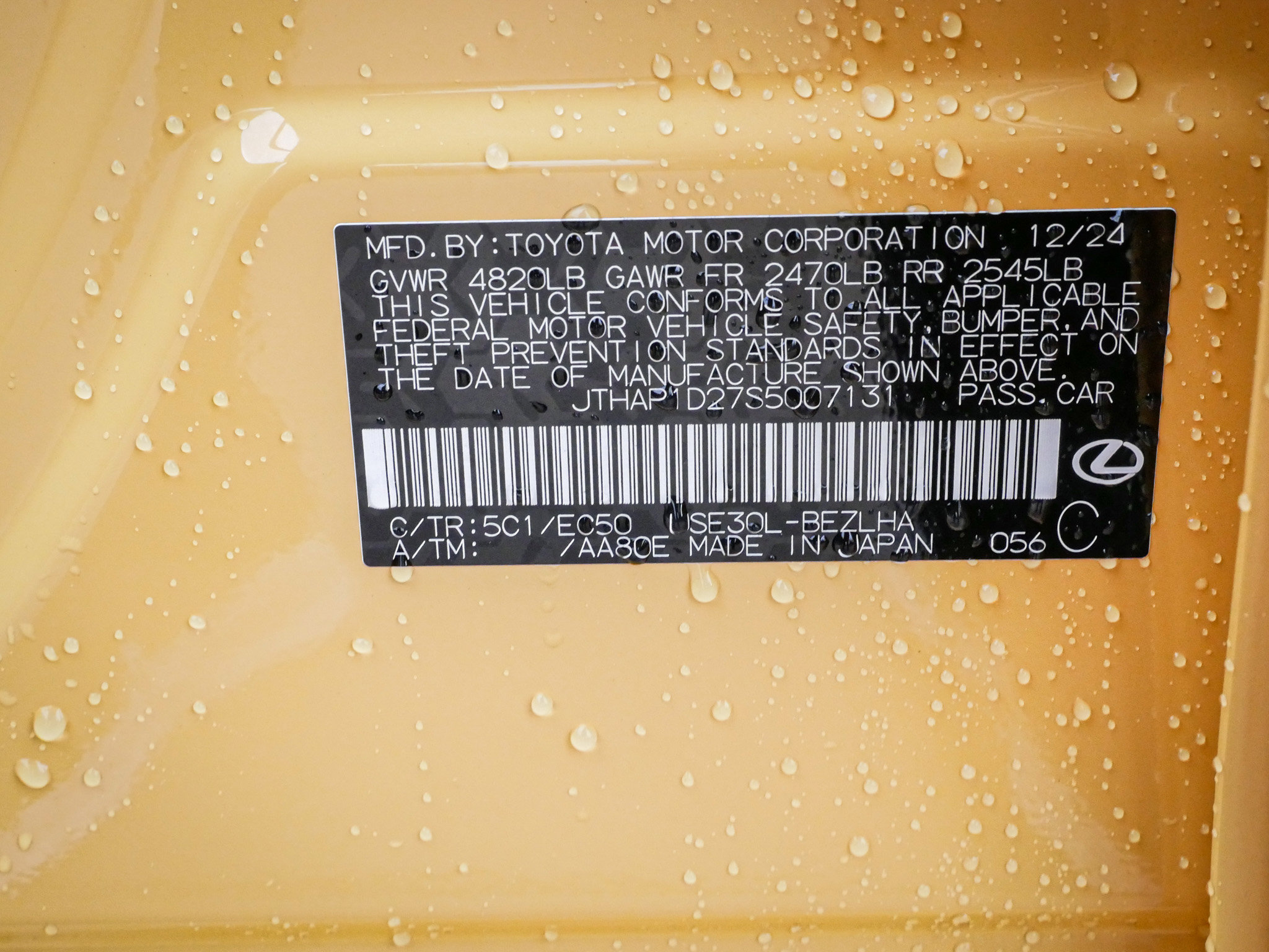 Used 2025 Lexus IS 500 IS 500 F SPORT Performance image 35