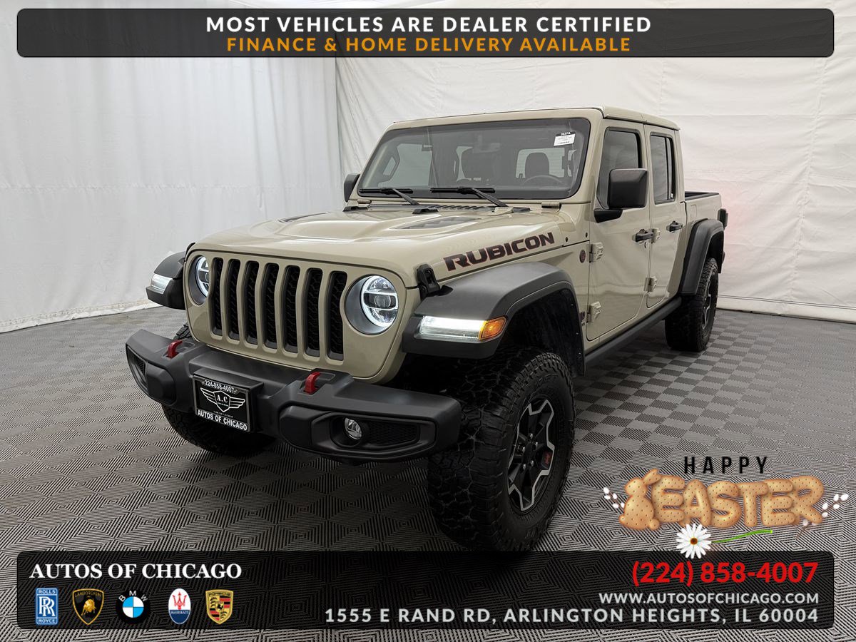 Used 2022 Jeep Gladiator Rubicon w/ LED Lighting Group image 1
