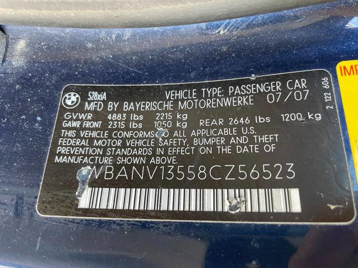 Used 2008 BMW 528xi Sedan AWD/4WD image 44