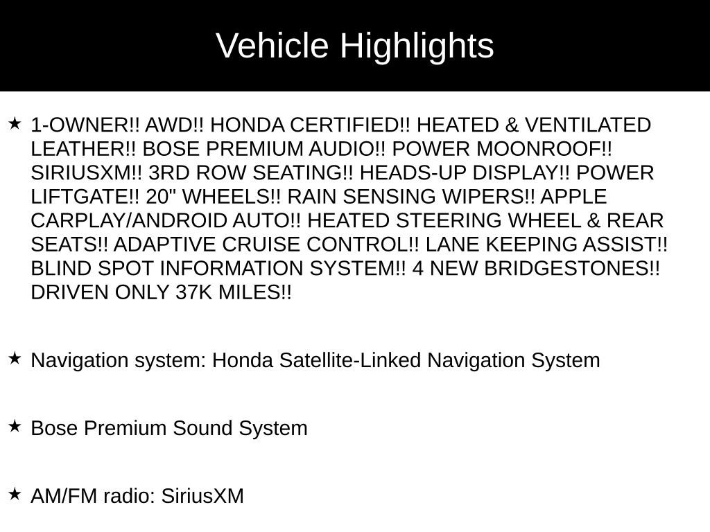 Used 2023 Honda Pilot Elite image 40