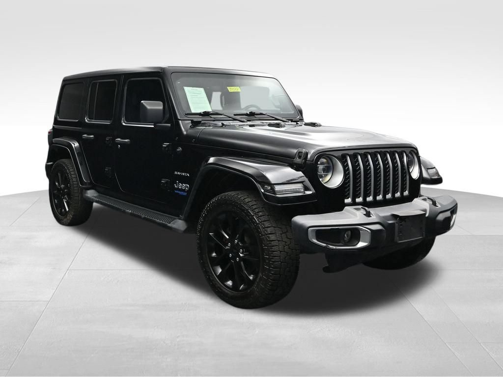 Used 2021 Jeep Wrangler Unlimited Sahara w/ Cold Weather Group AWD/4WD image 7
