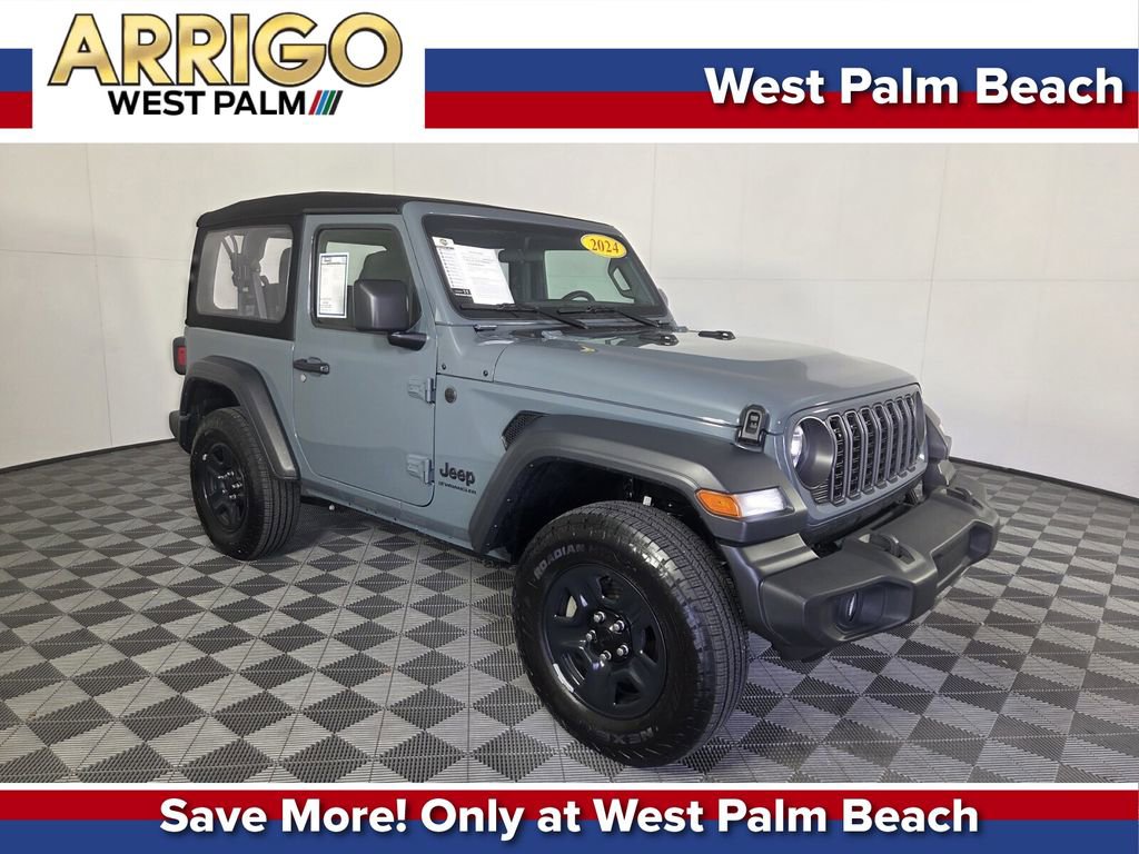 Certified 2024 Jeep Wrangler Sport