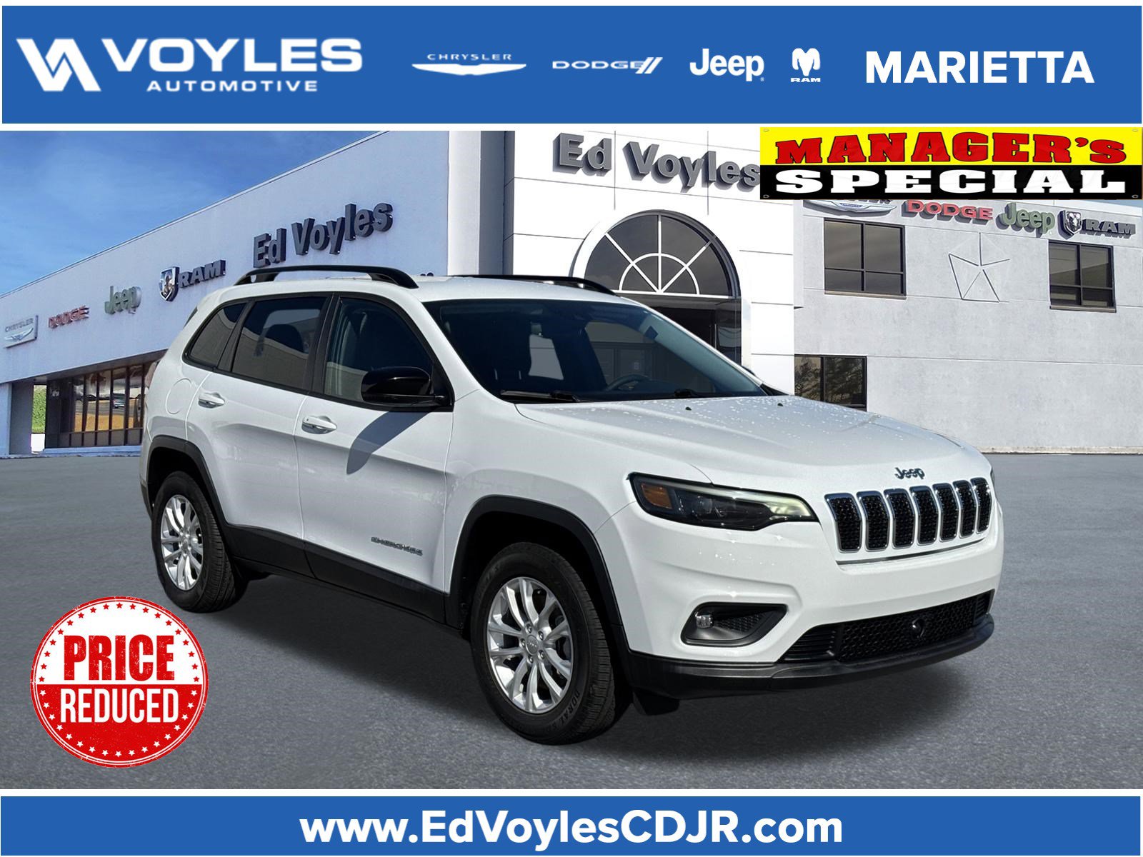 Used 2022 Jeep Cherokee Latitude Lux image 1