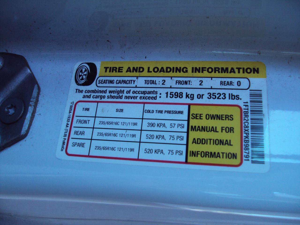 Used 2023 Ford Transit 250 Medium Roof AWD w/ Load Area Protection Package image 31