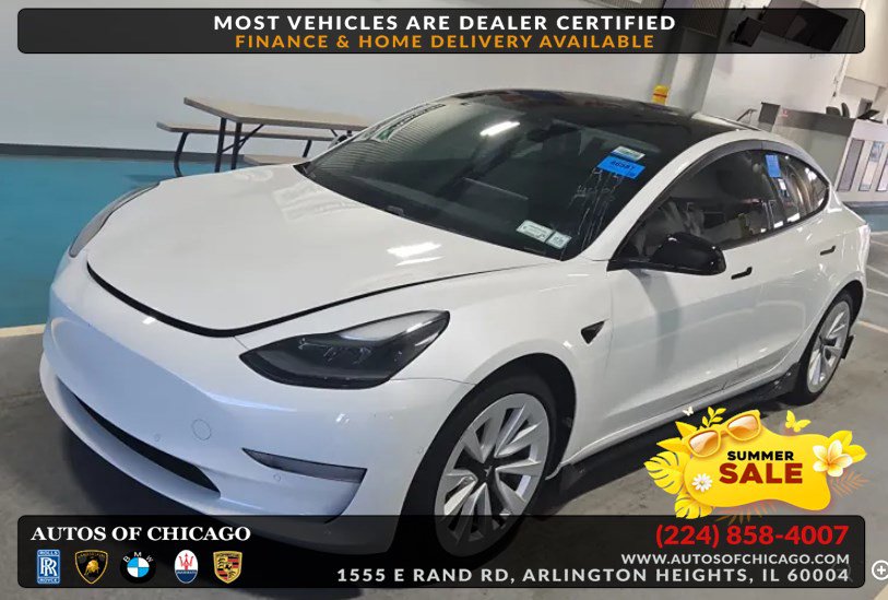 Used 2021 Tesla Model 3 Long Range