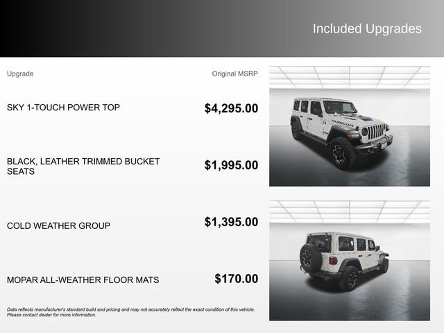 Used 2023 Jeep Wrangler Unlimited Rubicon 4xe w/ Cold Weather Group AWD/4WD image 4