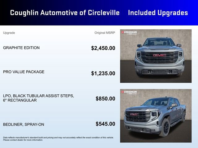 New 2025 GMC Sierra 1500 Pro w/ Graphite Edition image 3