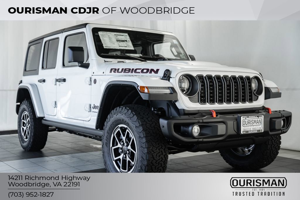 New 2025 Jeep Wrangler Unlimited Rubicon w/ Steel Bumper Group