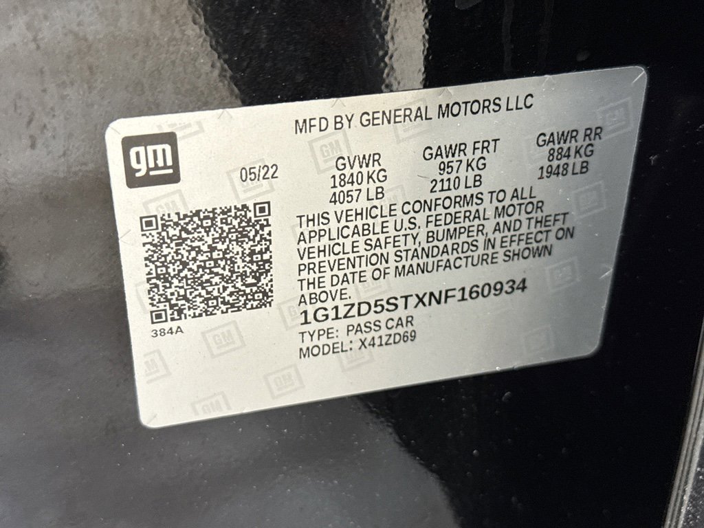 Used 2022 Chevrolet Malibu LT image 34