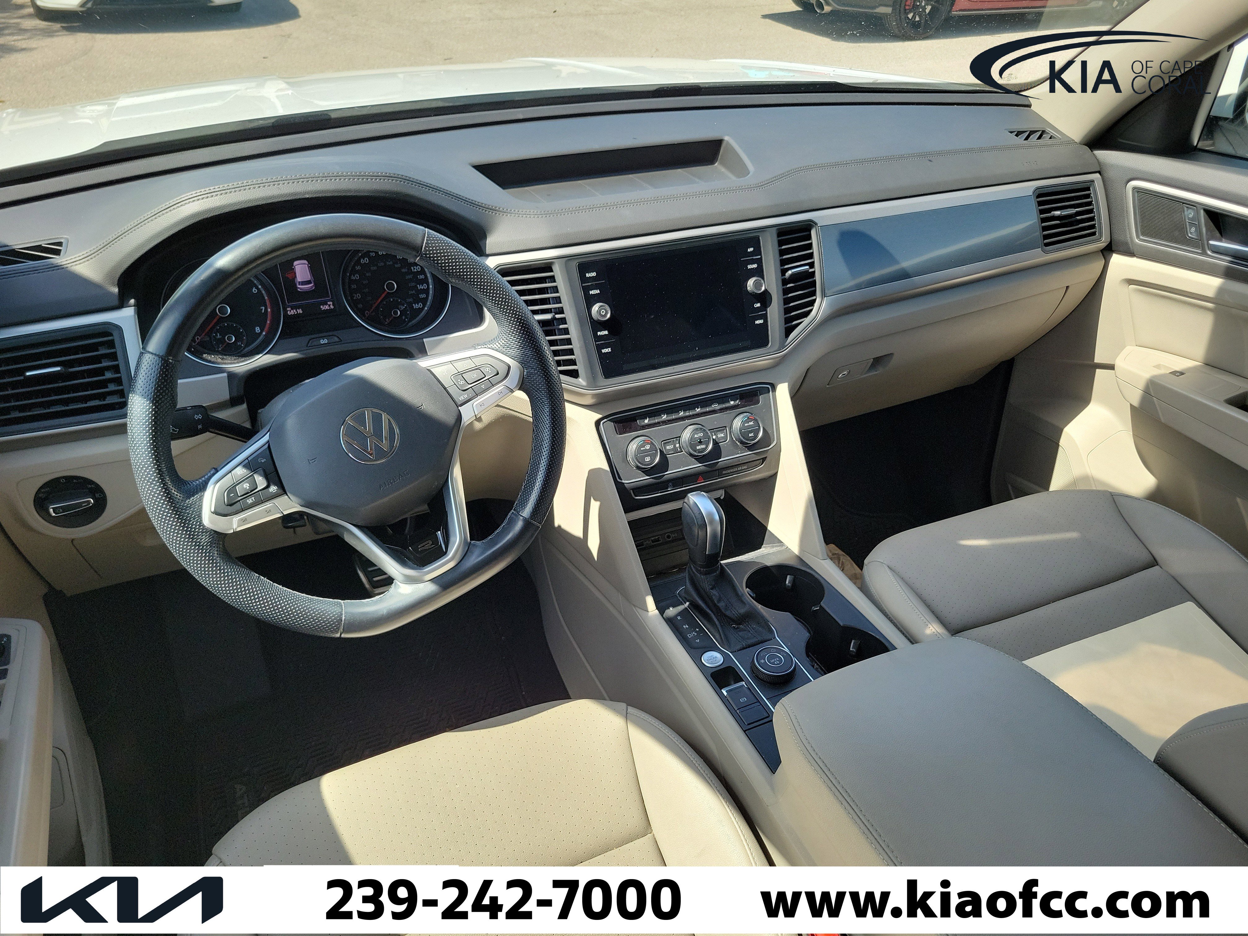 Used 2021 Volkswagen Atlas SE w/ Panoramic Sunroof Package image 10