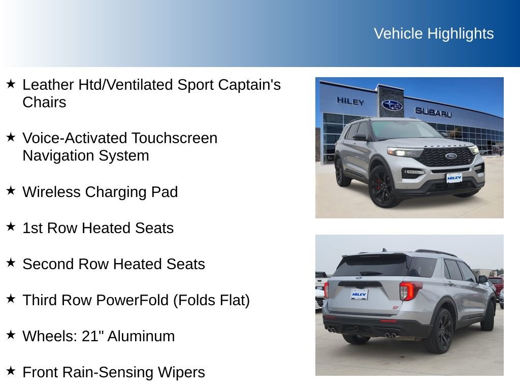 Used 2022 Ford Explorer ST w/ Equipment Group 401A image 20