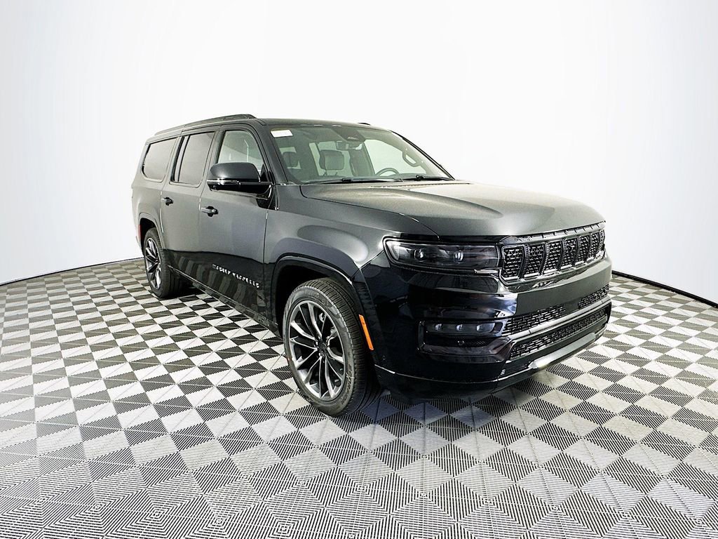 New 2025 Jeep Grand Wagoneer L Series II Obsidian w/ Quick Order Packagew 28T image 2