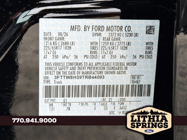 New 2026 Ford Maverick XLT w/ XLT Luxury Package FWD image 38