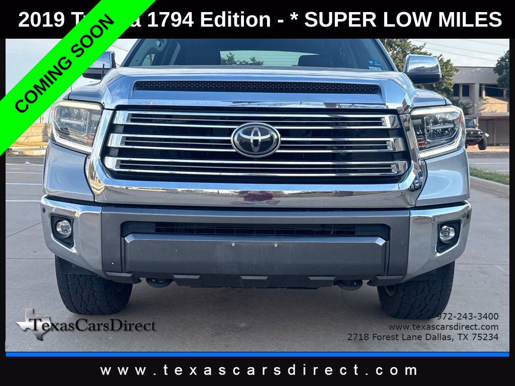 Used 2019 Toyota Tundra 1794 Edition AWD/4WD image 2