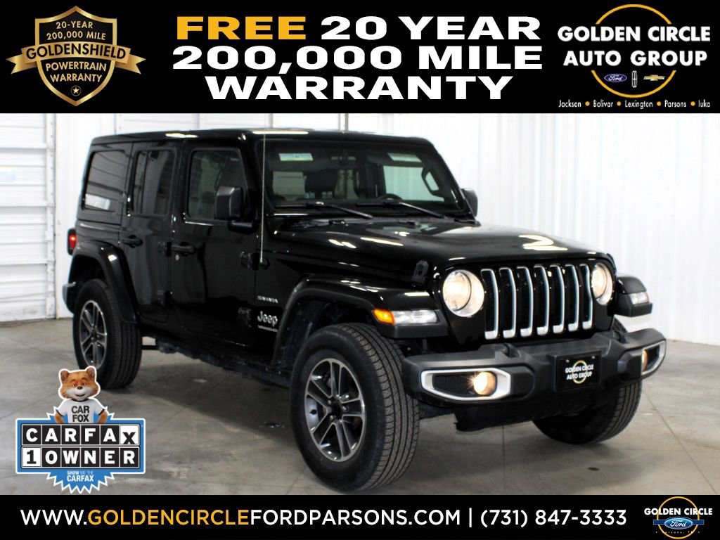 Used 2023 Jeep Wrangler Sahara image 1