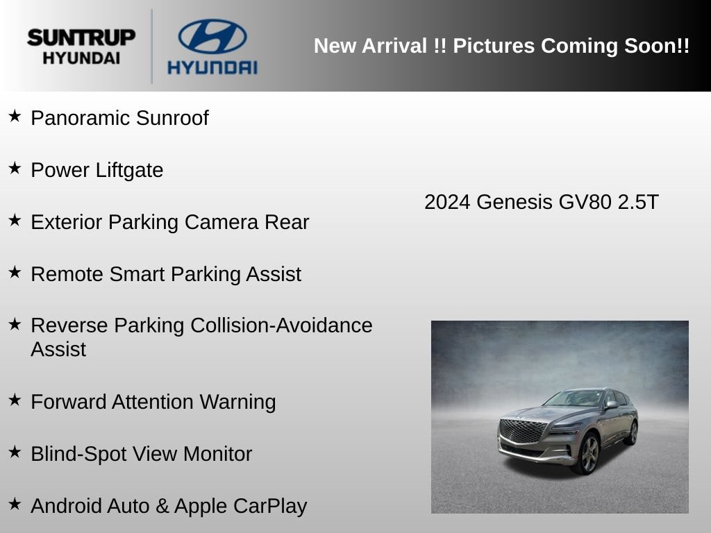 Used 2024 Genesis GV80 2.5T w/ Prestige Package AWD/4WD image 11