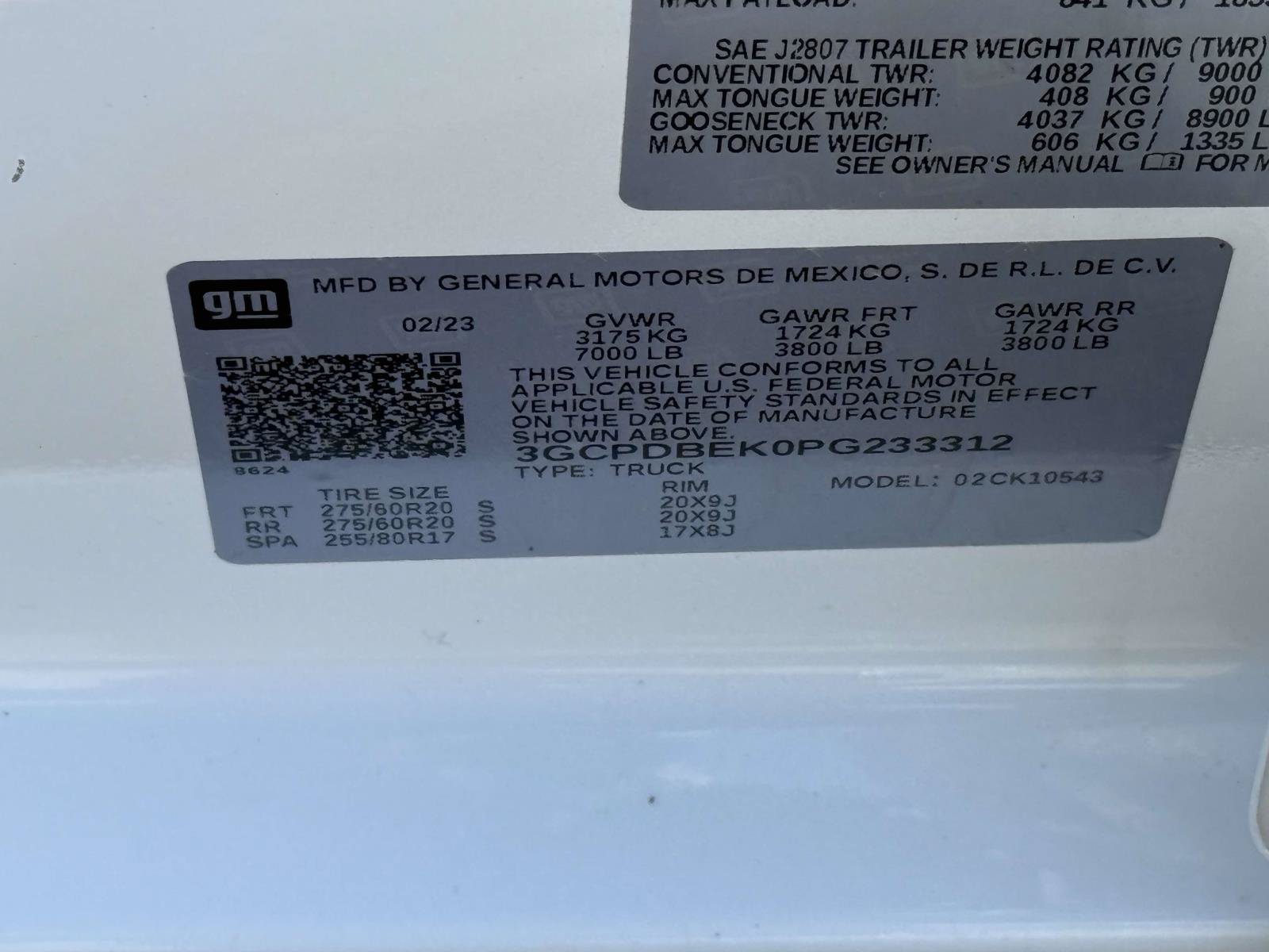 Certified 2023 Chevrolet Silverado 1500 Custom AWD/4WD image 31