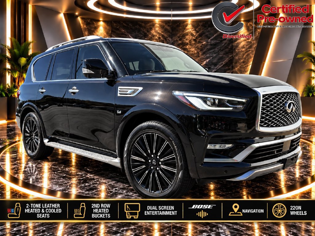 Used 2019 INFINITI QX80 Limited w/ All-Season Package AWD/4WD 360° Tour