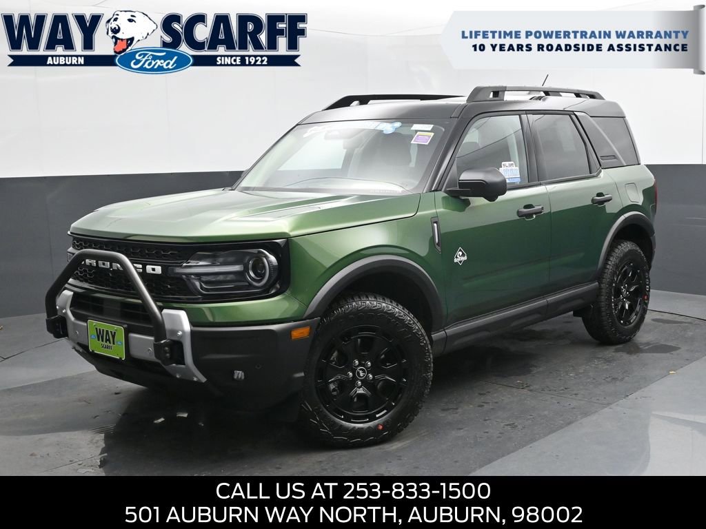 New 2025 Ford Bronco Sport Outer Banks w/ Sasquatch Outer Banks Package