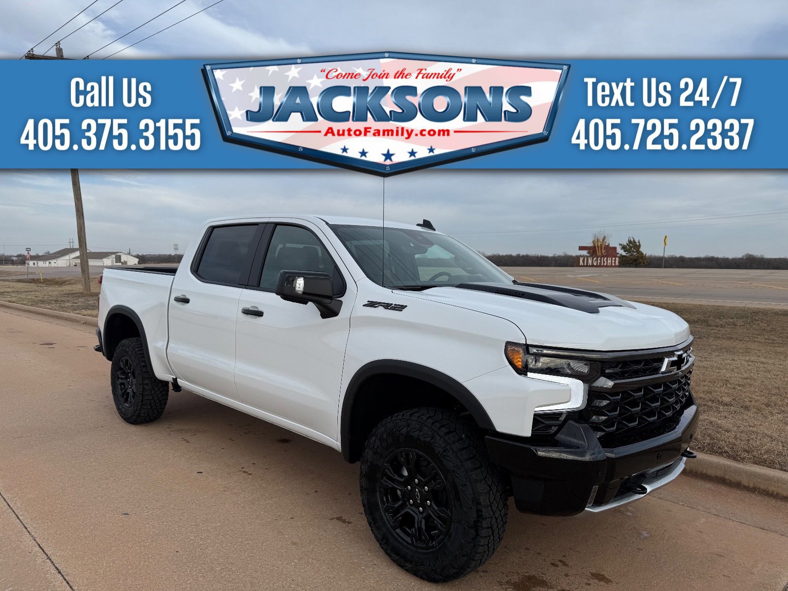 New 2026 Chevrolet Silverado 1500 ZR2 w/ Dark Appearance Package