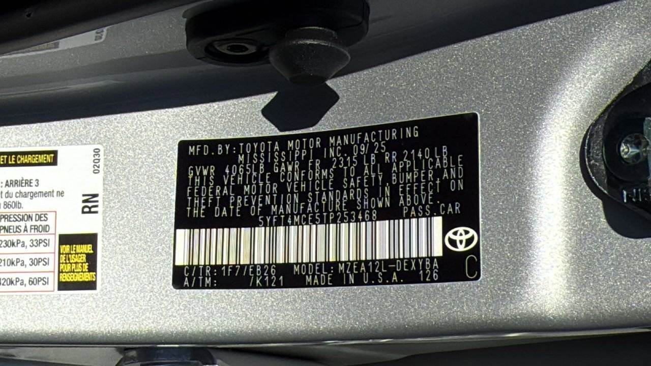 New 2026 Toyota Corolla XSE image 30