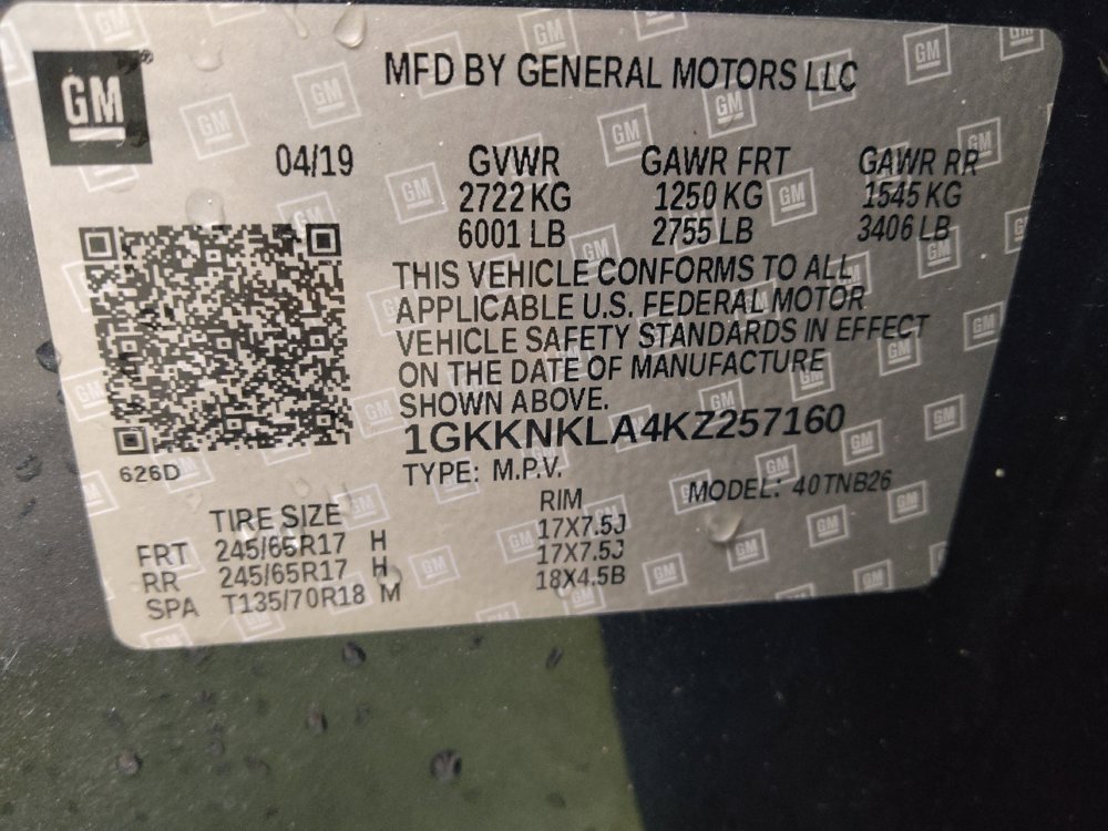 Used 2019 GMC Acadia SLE FWD image 33