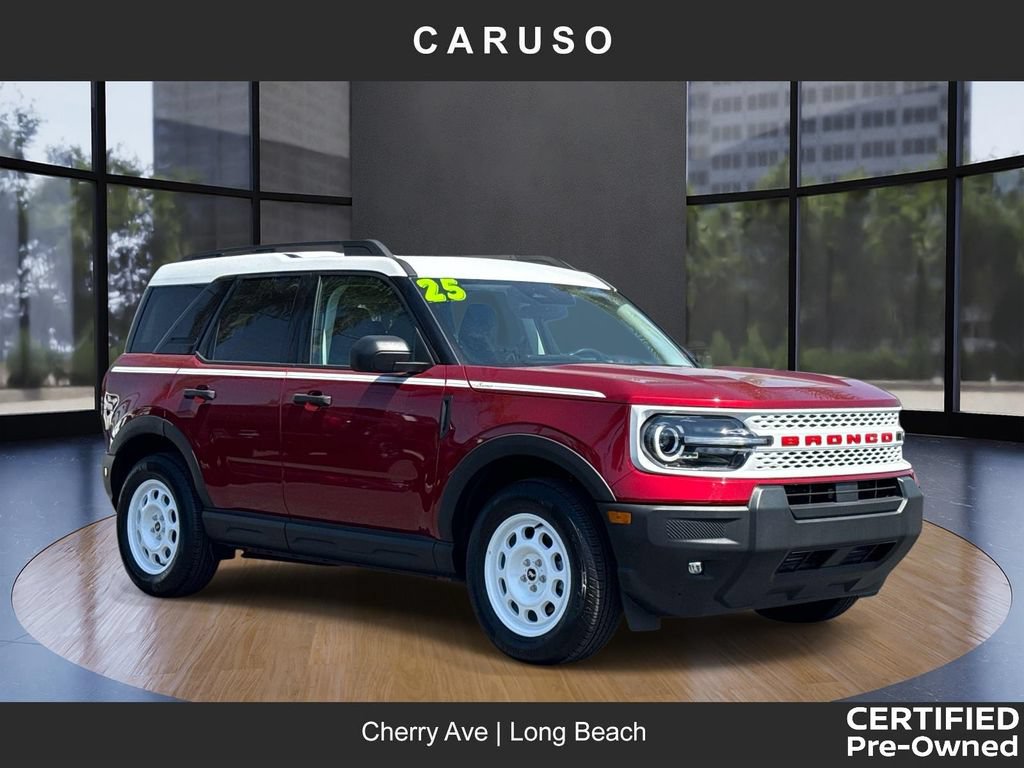 Certified 2025 Ford Bronco Sport Heritage w/ Convenience Package AWD/4WD image 1