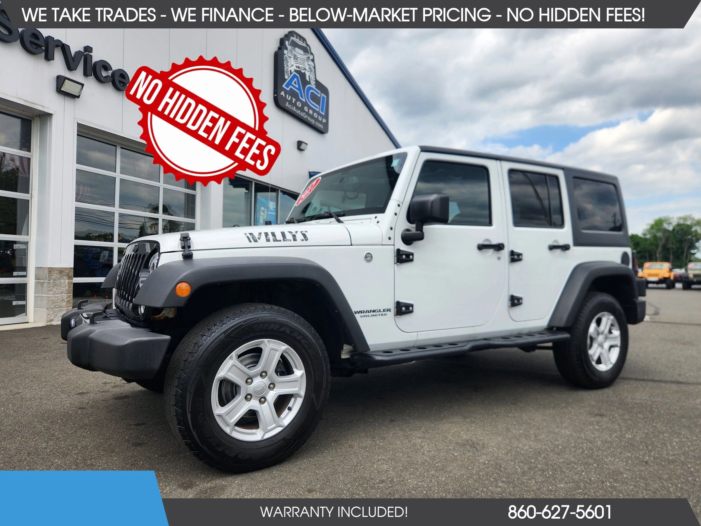 Used 2017 Jeep Wrangler Unlimited Sport AWD/4WD image 1