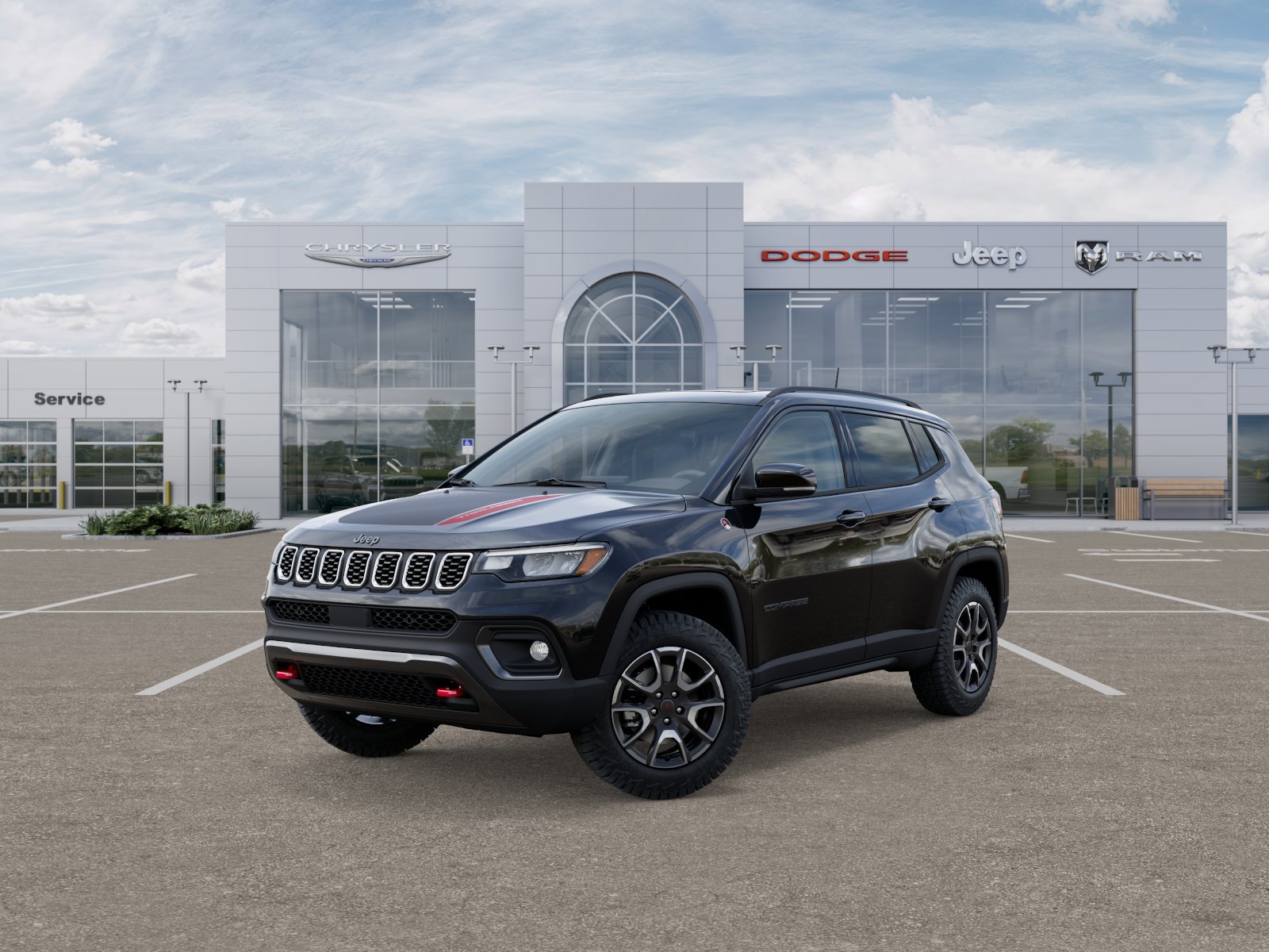 New 2025 Jeep Compass Trailhawk w/ Sun & Sound Group