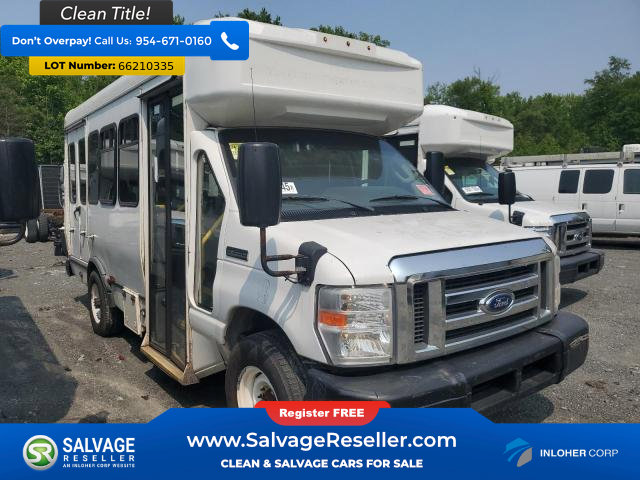Used 2017 Ford E-350 and Econoline 350 Super Duty w/ Shuttle Bus Prep Package RWD image 1
