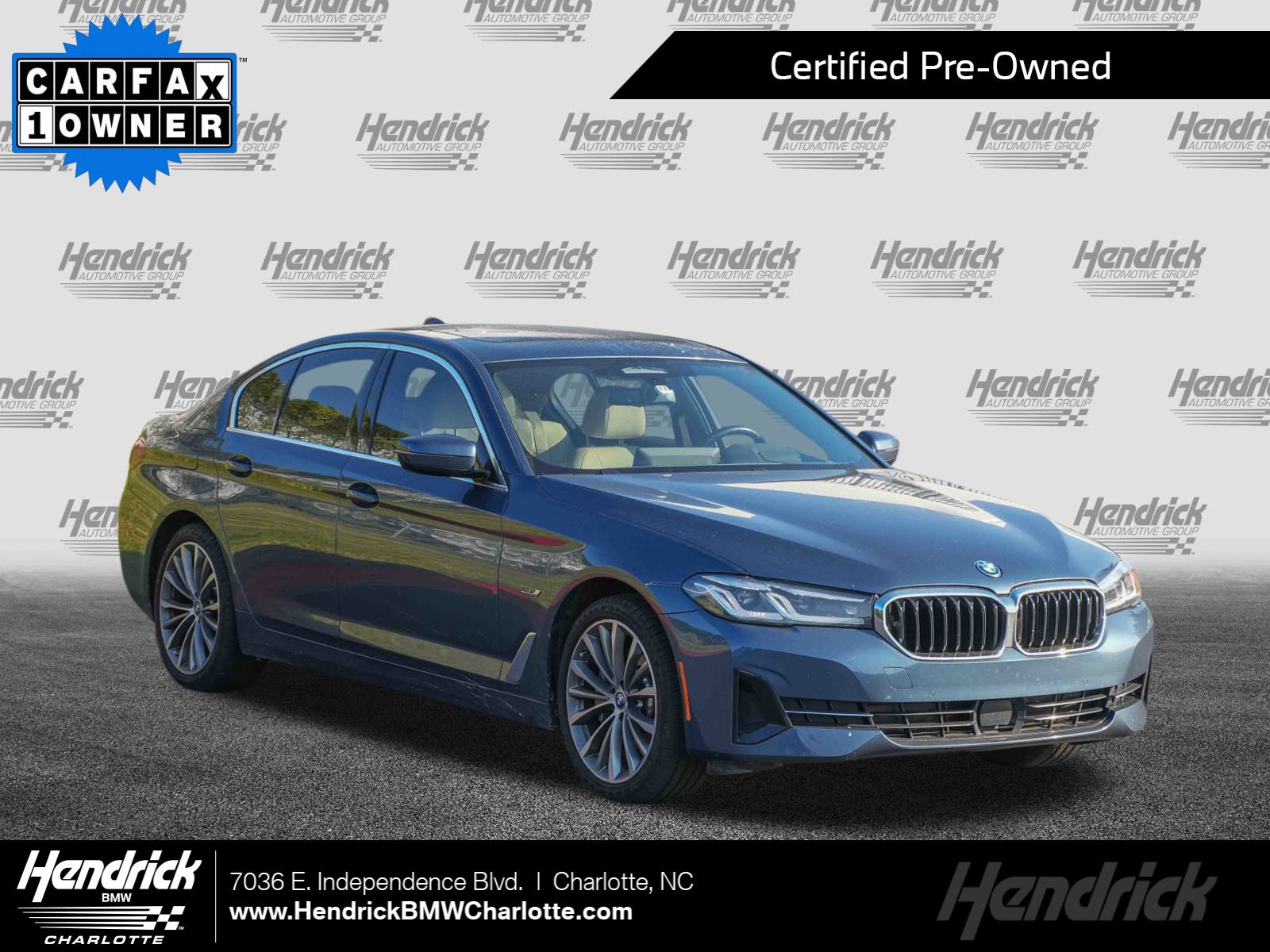 Certified 2023 BMW 530e w/ Premium Package