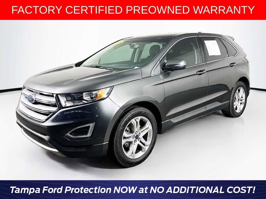 Certified 2018 Ford Edge Titanium w/ Equipment Group 301A image 1